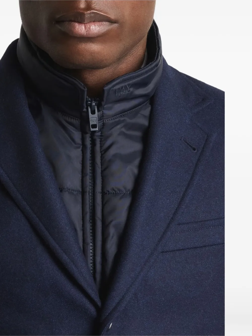 Fay Gelaagd jack Blauw