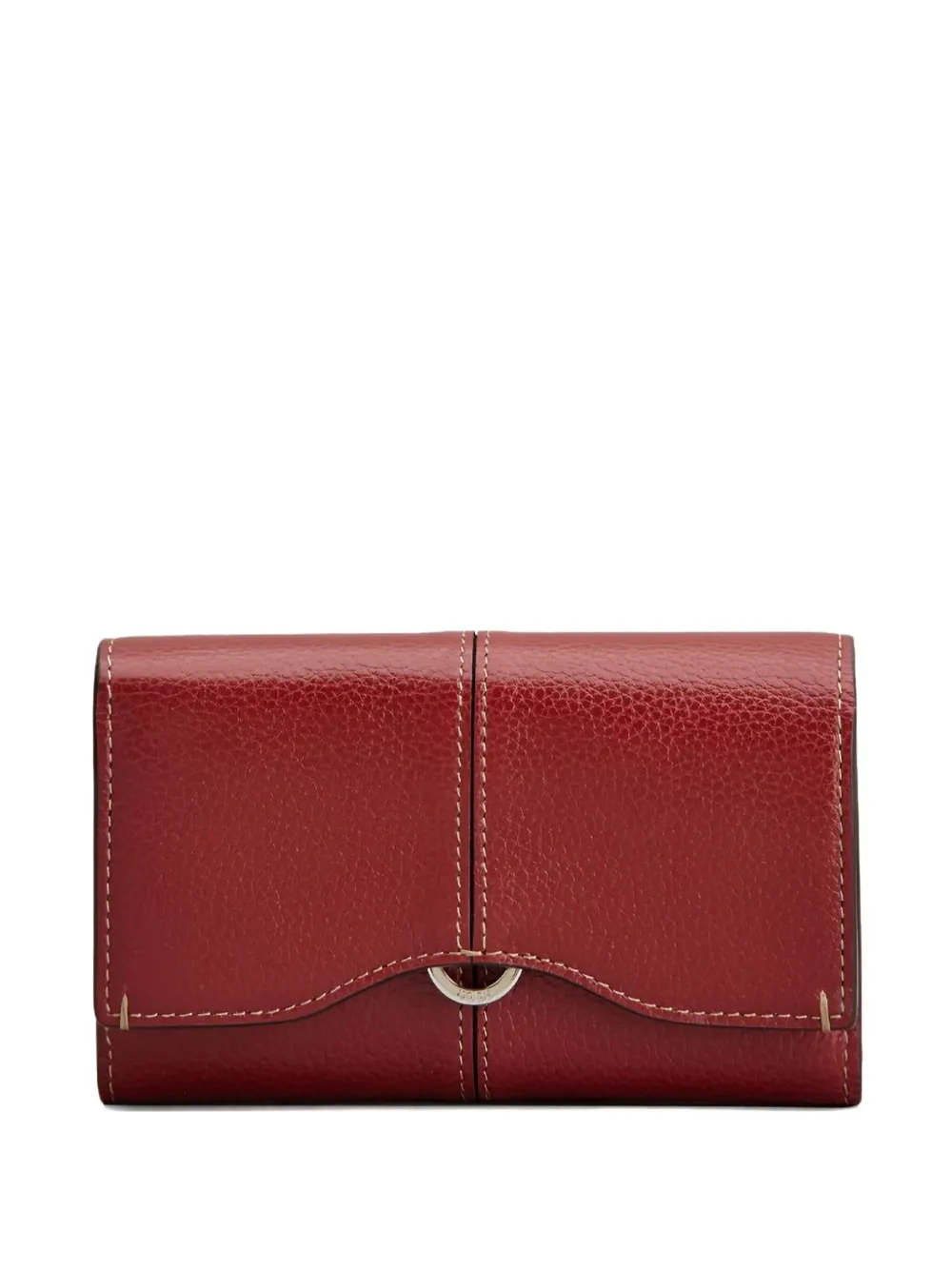 Tod's Leather Wallet In Red