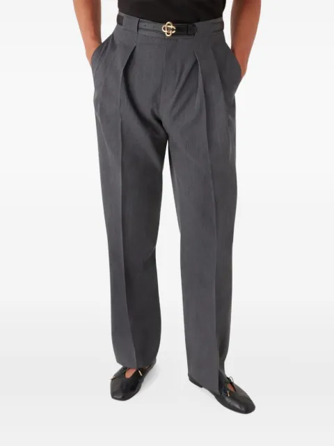 Casablanca pantalones de vestir de lana