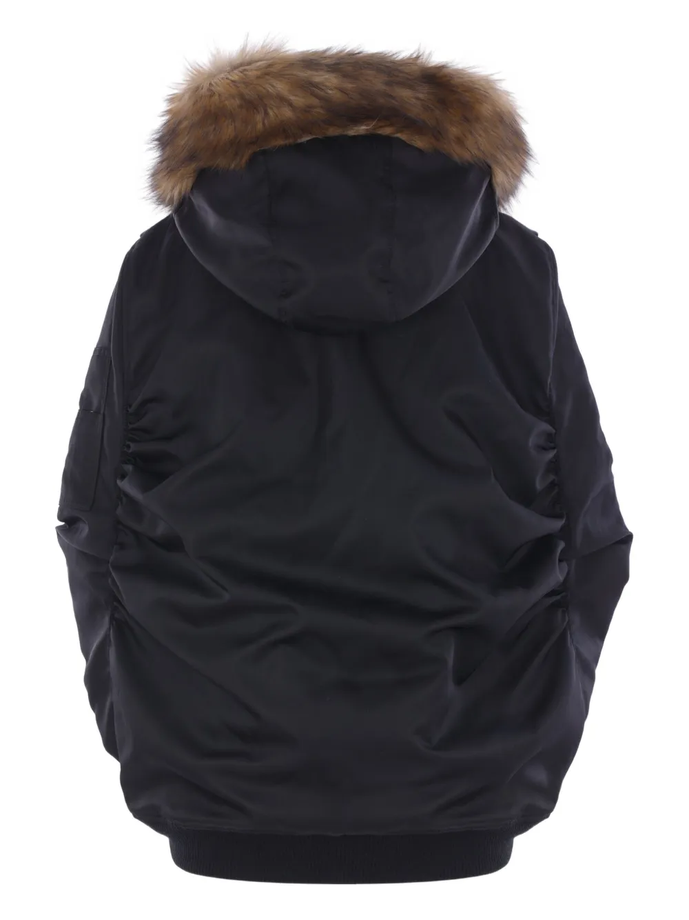 Petra Fargerstrom Faux Fur Coat In Black