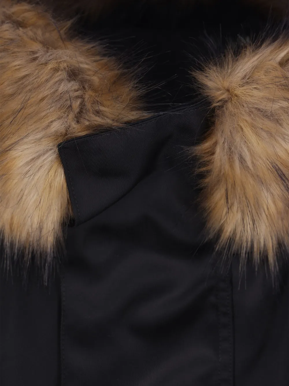 Petra Fargerstrom Faux Fur Coat In Black