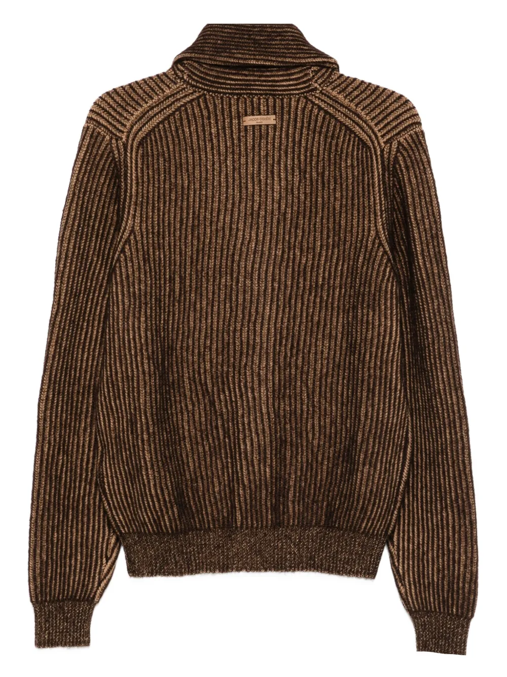Jacob Cohën striped shawl-collar cardigan | Cardigans | Image 2