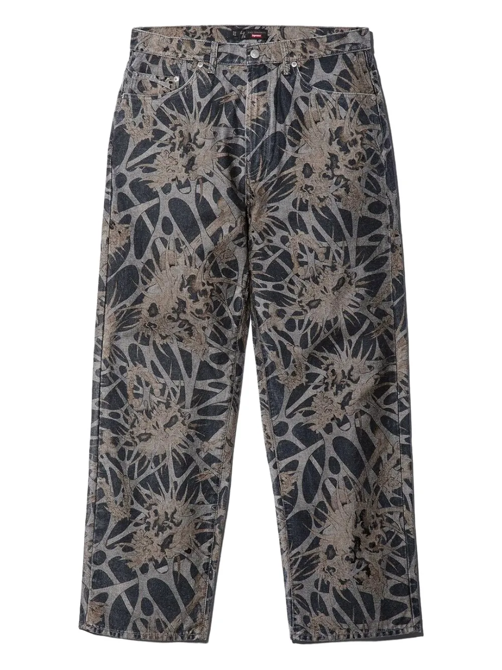 Supreme five-pocket jeans | Black | Image 1