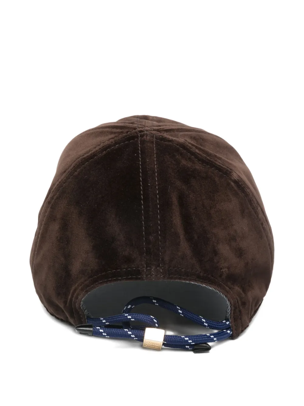 Miu Miu velvet cap - Bruin