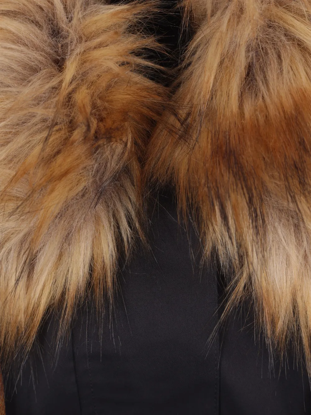 Petra Fargerstrom Faux-fur Collar Coat In Brown