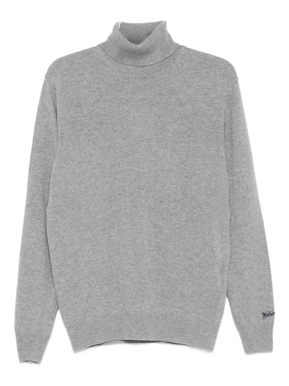 Woolrich pull à col roulé et motif intarsia | gris | Image 1