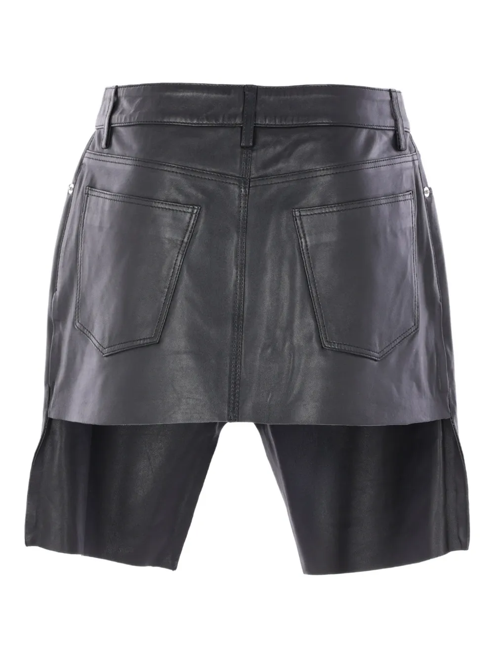 August Barron side-pockets leather shorts | Leather & Faux Leather Shorts | Image 2