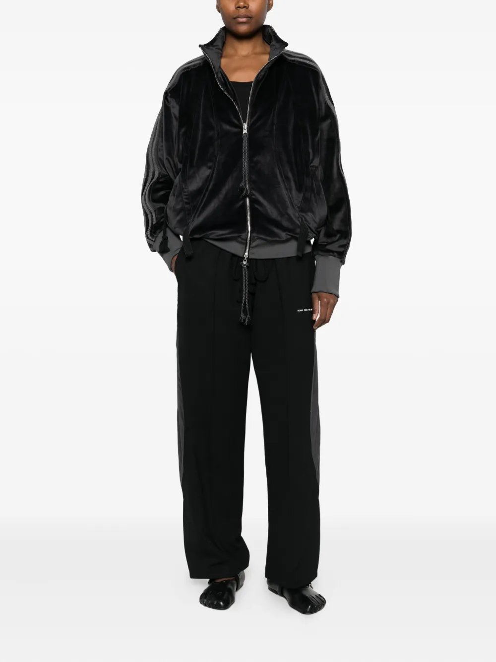 Adidas Originals X Song For The Mute 3-stripes Track Pants In Black