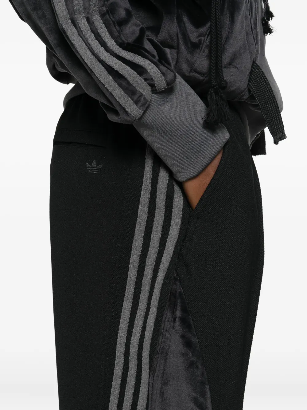 Adidas Originals X Song For The Mute 3-stripes Track Pants In Black