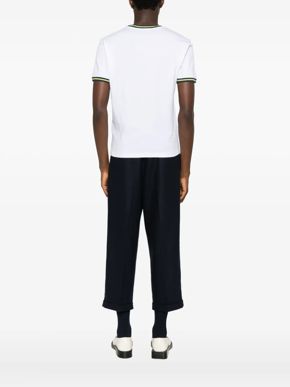 Casablanca Tennis Mascot T-shirt Wit