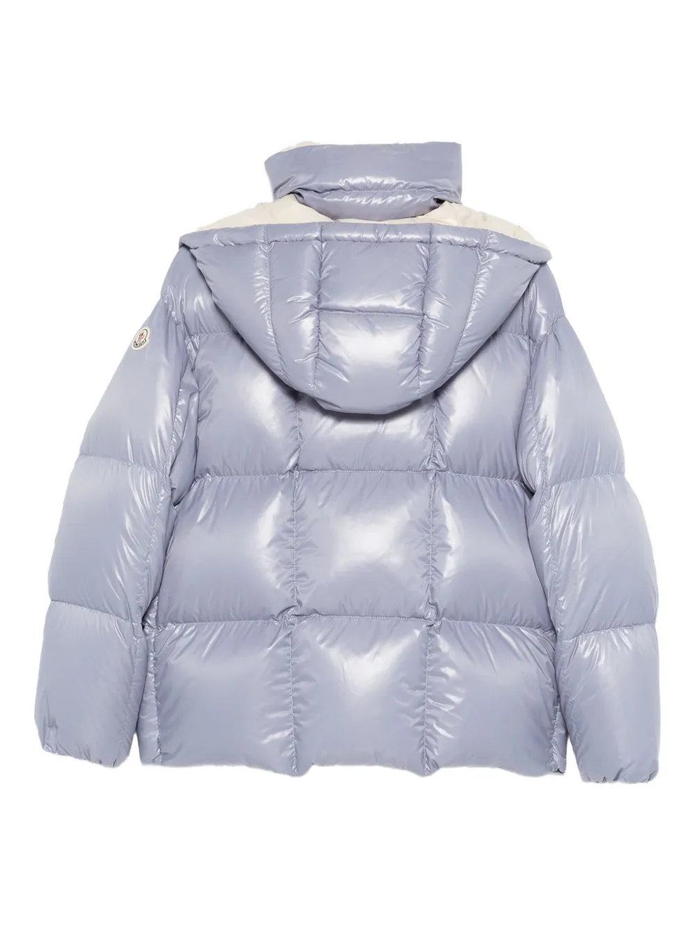 Moncler logo-patch zip-up jacket | Down Jackets | Image 2