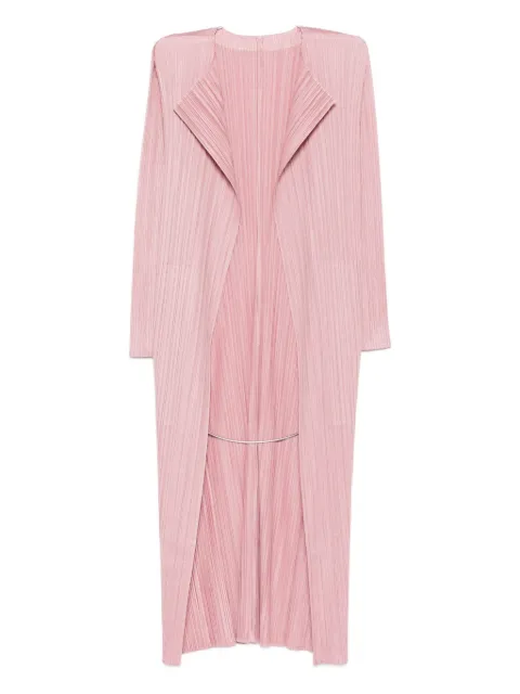 Pleats Please Issey Miyake abrigo plisado