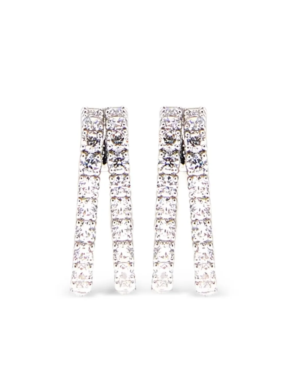 Swarovski aretes Matrix | plateado | Image 1