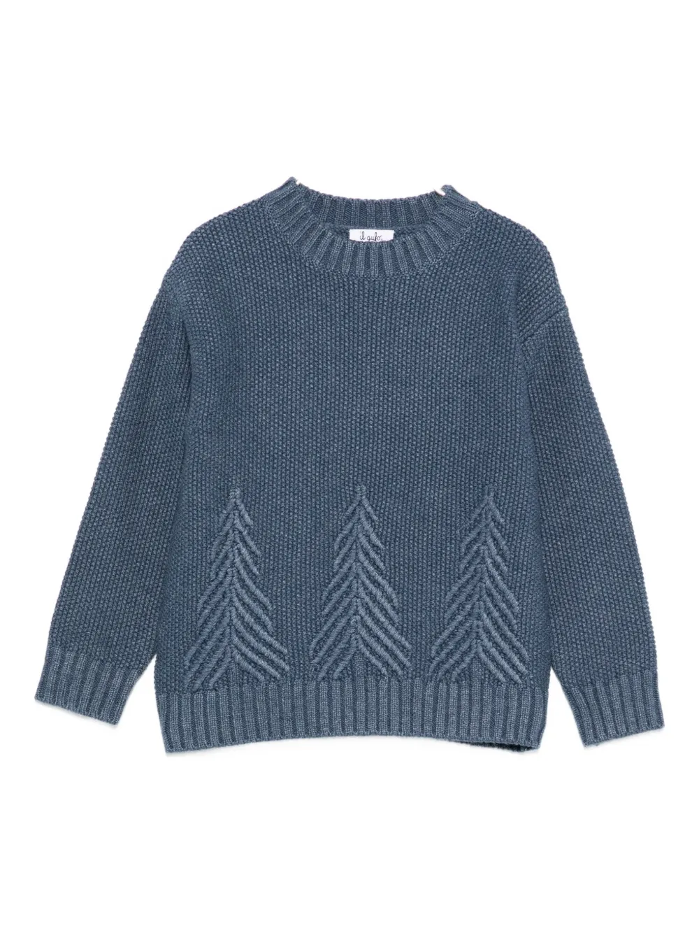 Il Gufo wool-blend jumper | Blue | Image 1