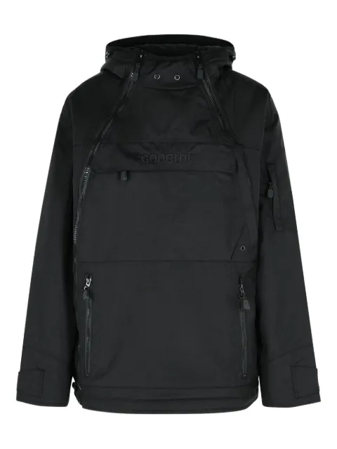 Coperni ASYMMETRIC  BLACK POLYAMIDE JACKET