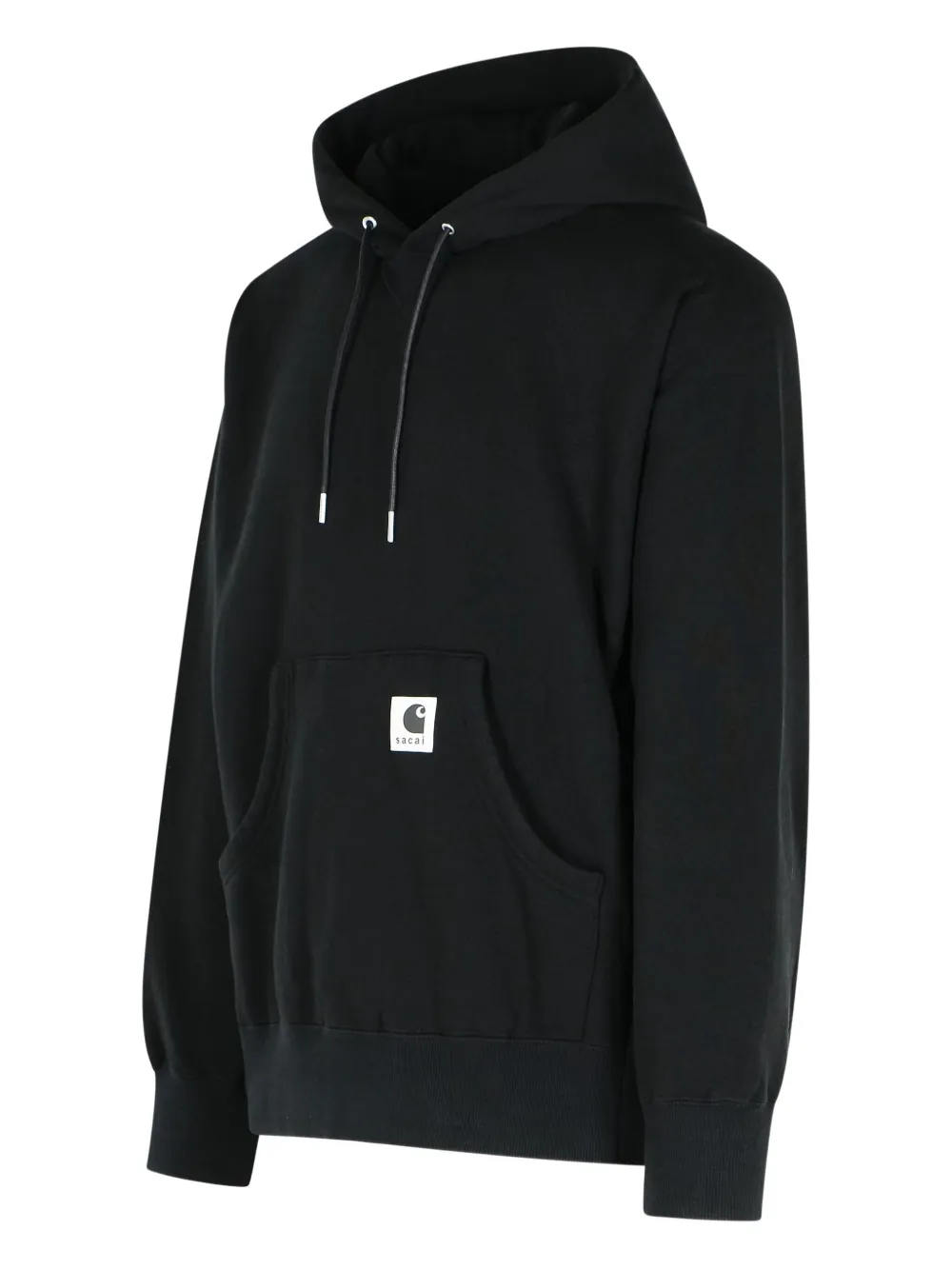 sacai Hoodie met trekkoord Zwart
