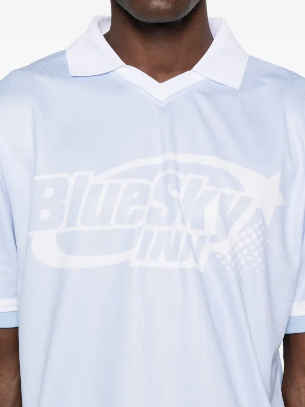 BLUE SKY INN logo-print Soccer T-shirt Blue FARFETCH PH