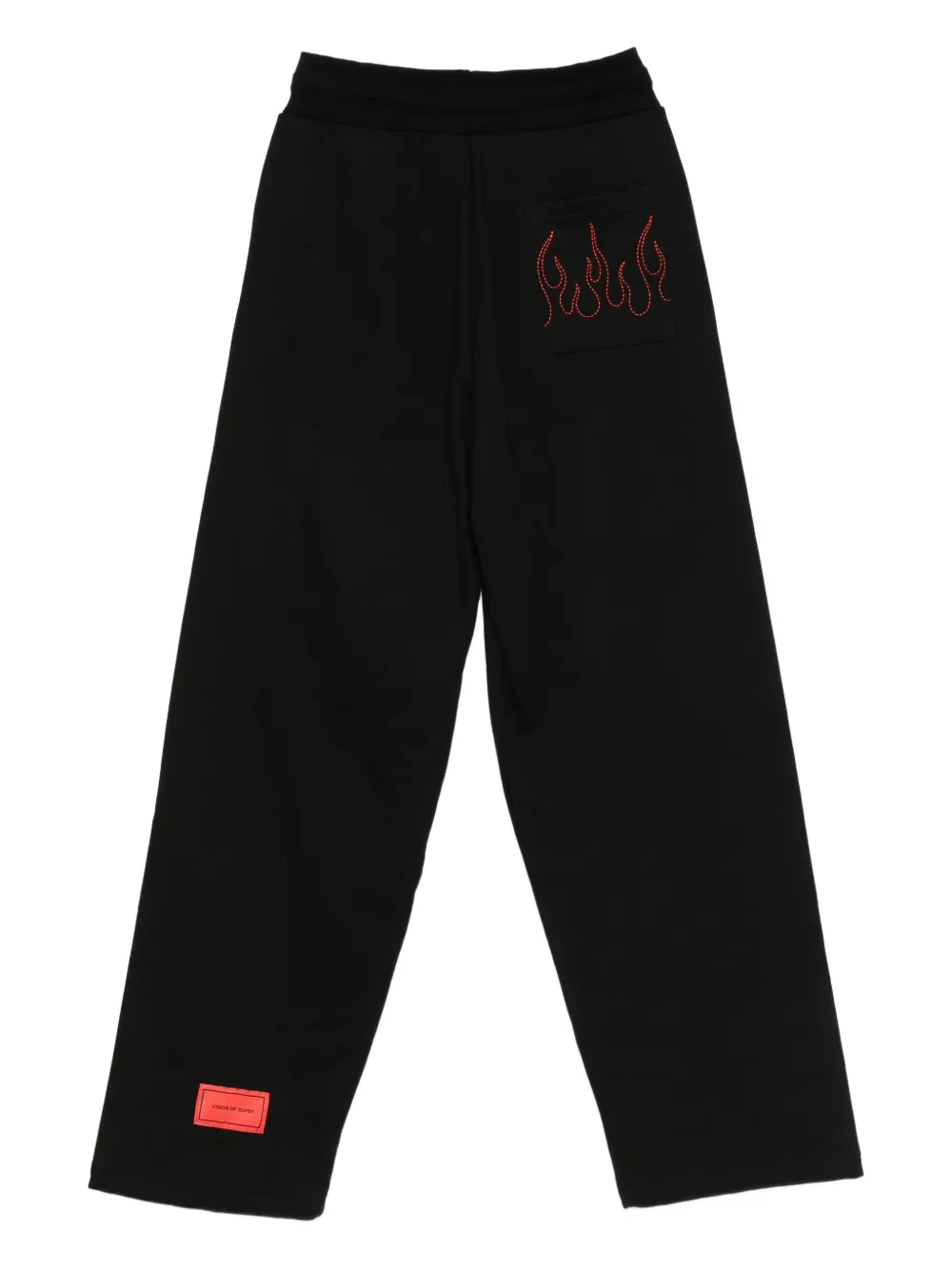 Vision Of Super drawstring-waist pants - Zwart