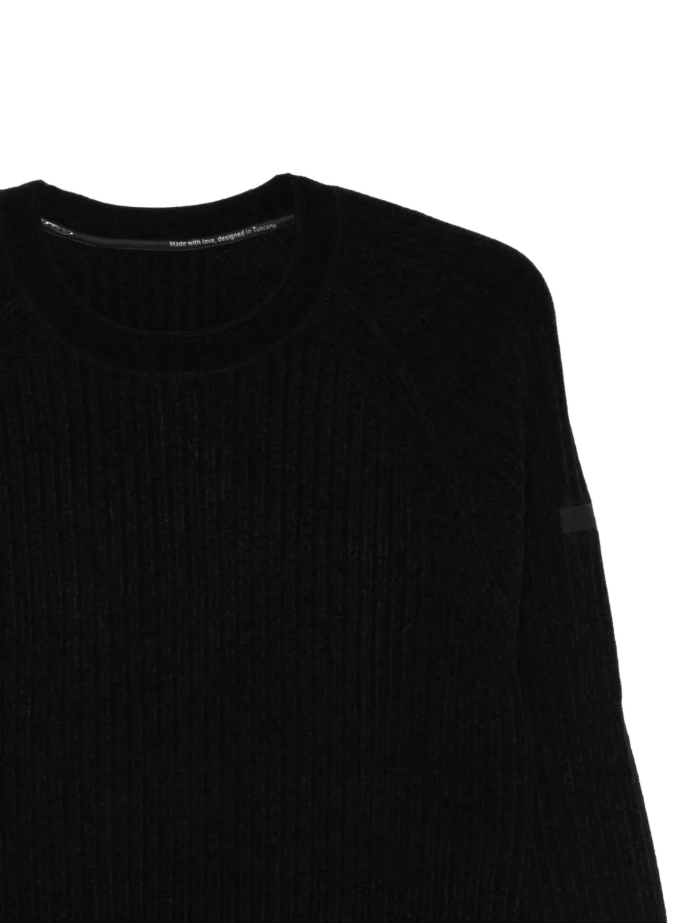  Rrd Pull Côtelé - Noir 
