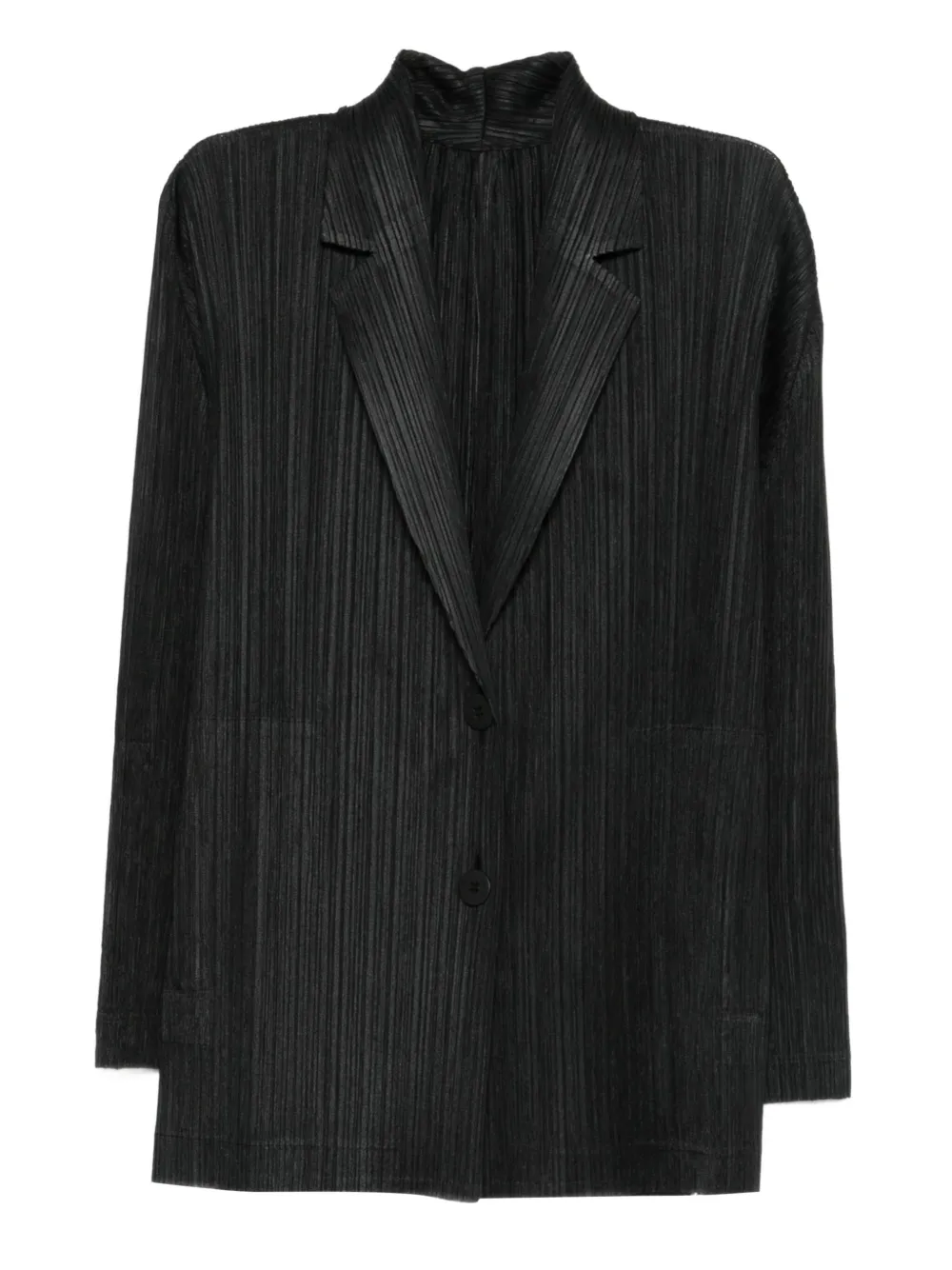 Pleats Please Issey Miyake blazer à design plissé | noir | Image 1