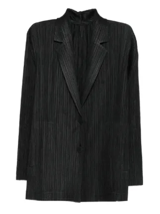 Pleats Please Issey Miyake プリーツ ジャケット | ブラック