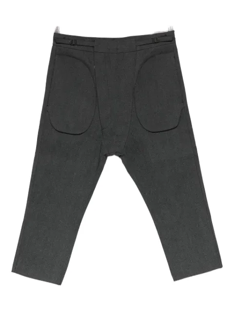 Deepti panelled cropped trousers