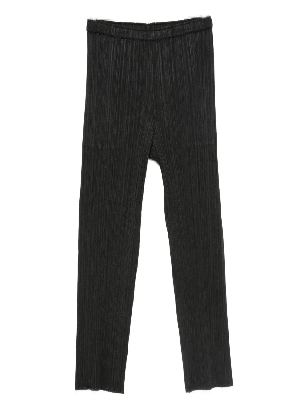Pleats Please Issey Miyake plissé trousers - Nero