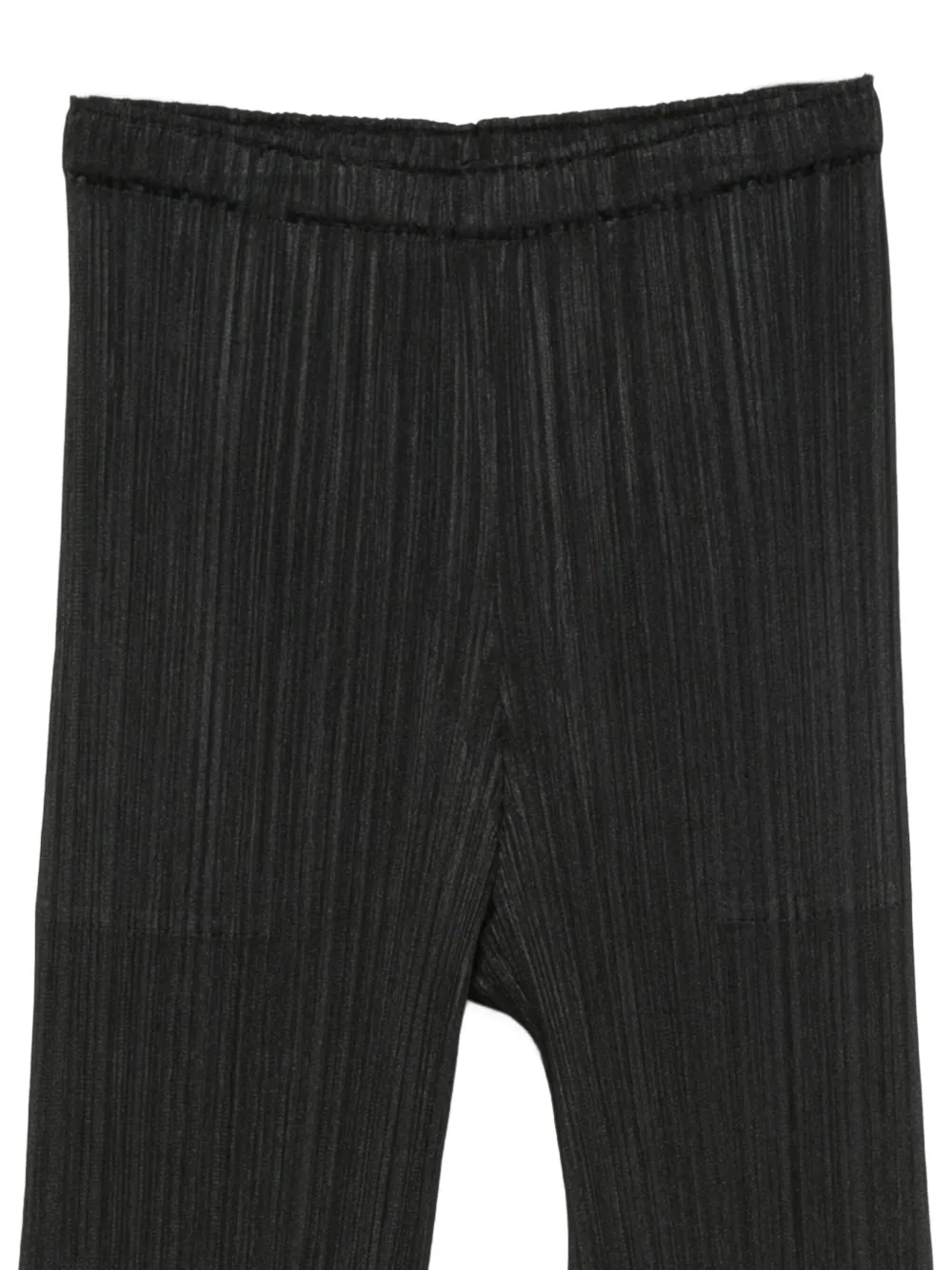Pleats Please Issey Miyake Plissé broek Zwart