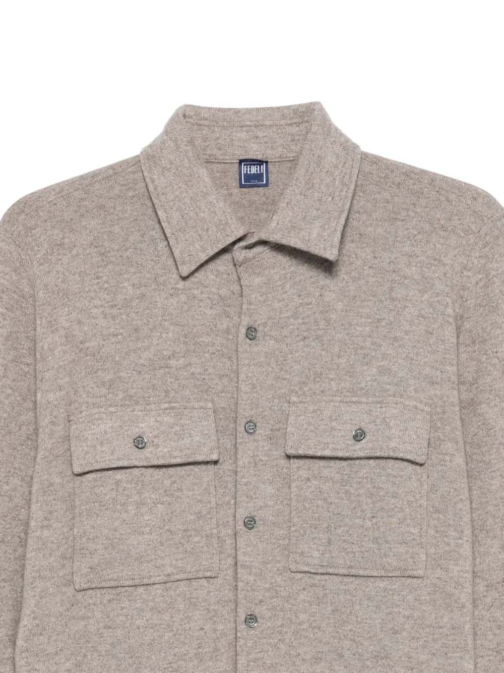 Fedeli Kasjmier shirtjack Beige