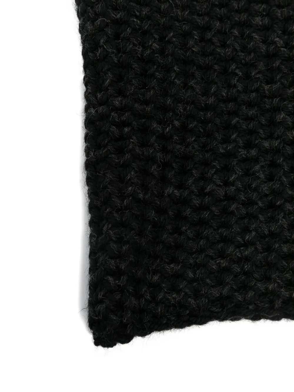 Deepti Knitted Balaclava In Black