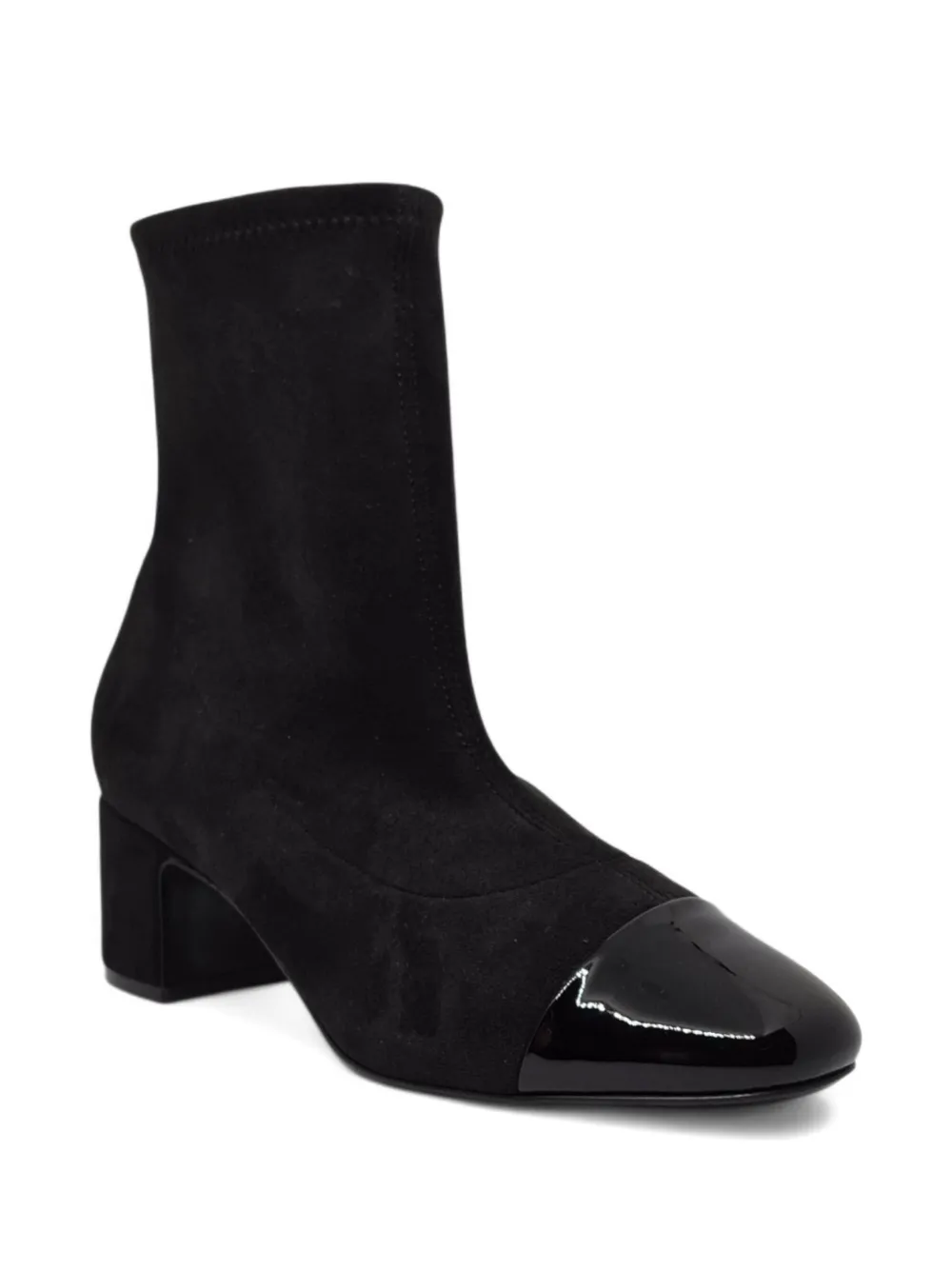 Casadei Cap-toe Block-heel Pumps In Black