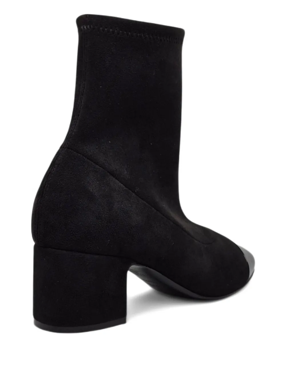 Casadei Cap-toe Block-heel Pumps In Black