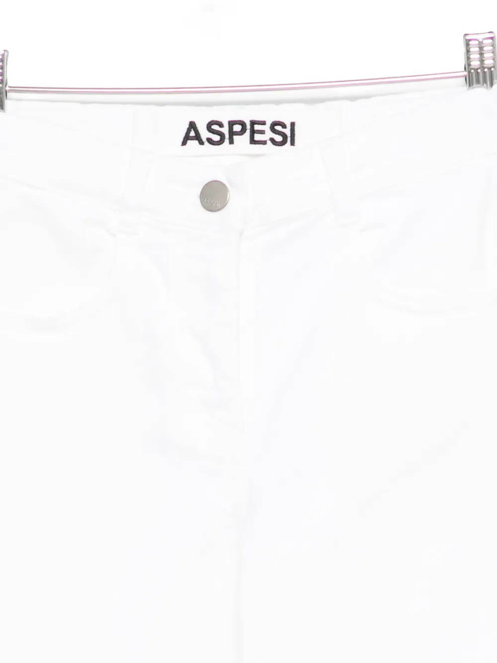 Aspesi Wide-leg Trousers In White