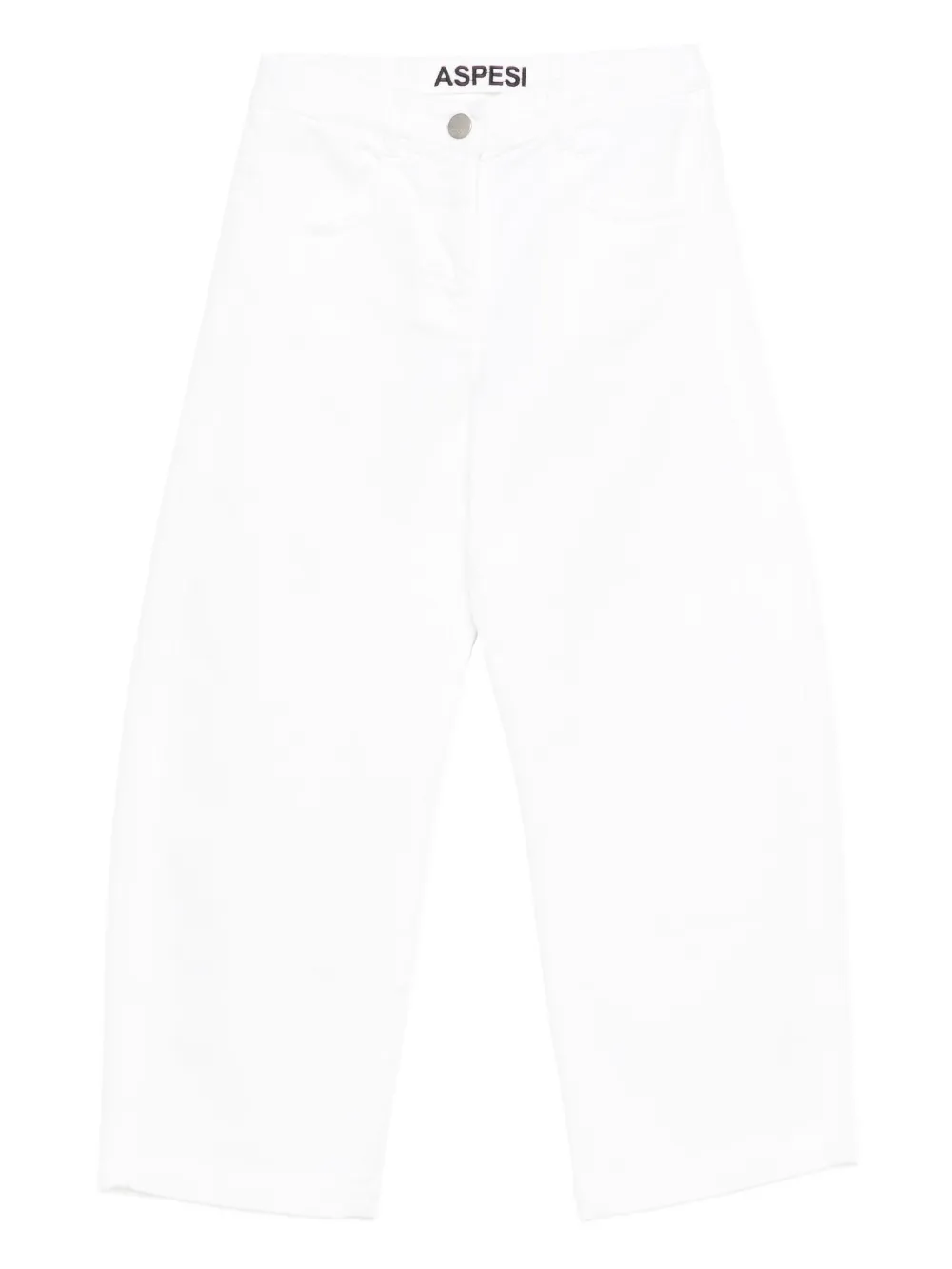 Aspesi Kids ワイドパンツ - ホワイト