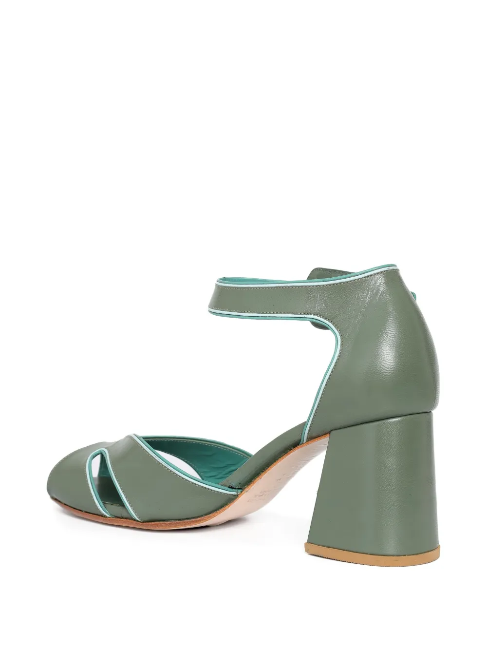 Sarah Chofakian Paris-brest Sandals In Green