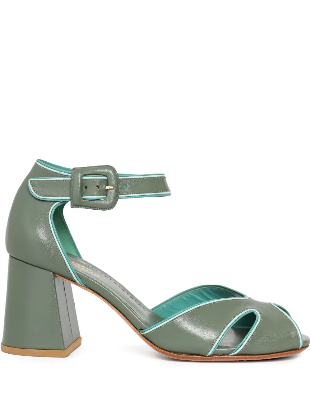 Sarah Chofakian Paris-brest Sandals In Green