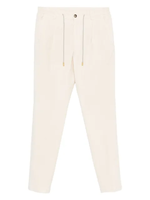 L.B.M. 1911 drawstring-waist tapered trousers