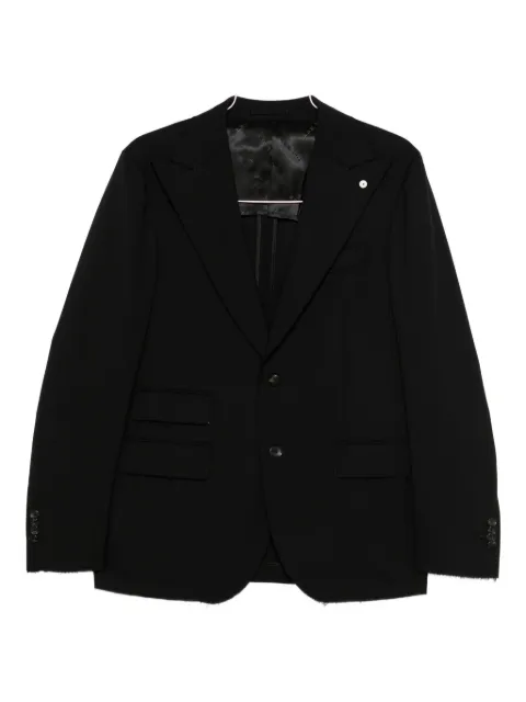 L.B.M. 1911 button-fastening wool blazer 