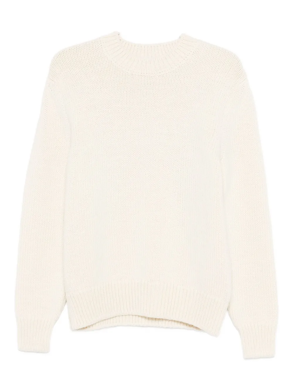 Sunspel Crew-neck Sweater In Neutral