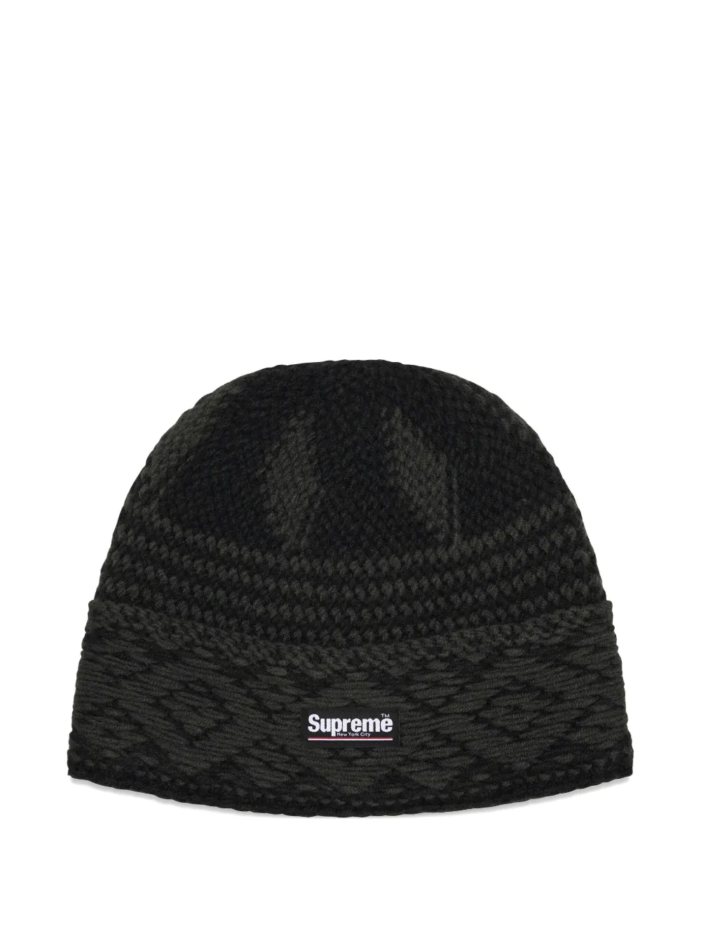 Supreme Logo-patch Beanies Hat In Multi