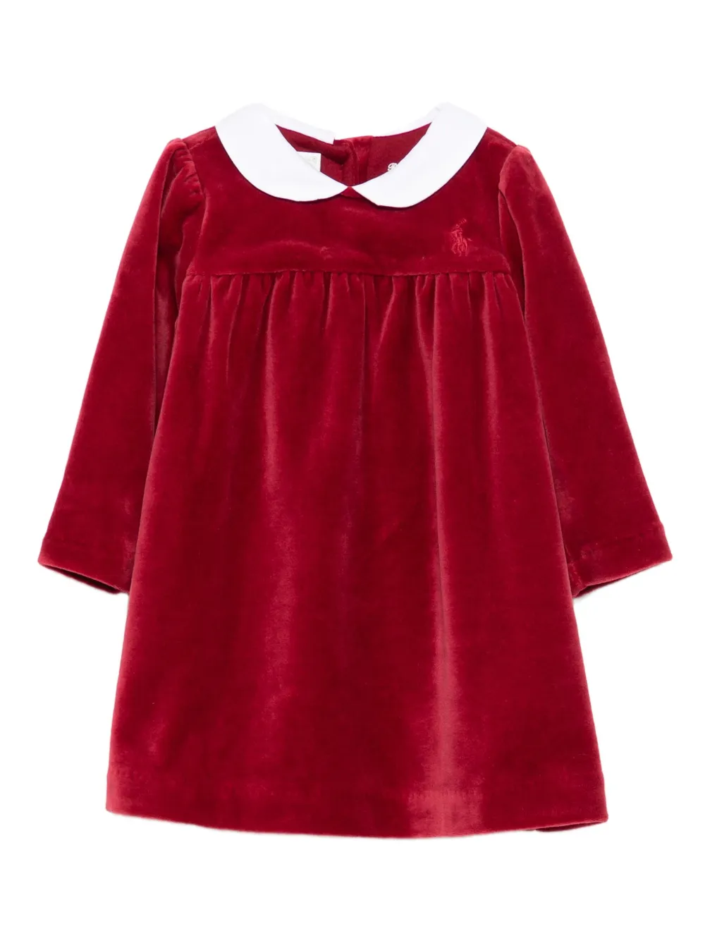 POLO RALPH LAUREN KIDS コットン ワンピース - 001 RED