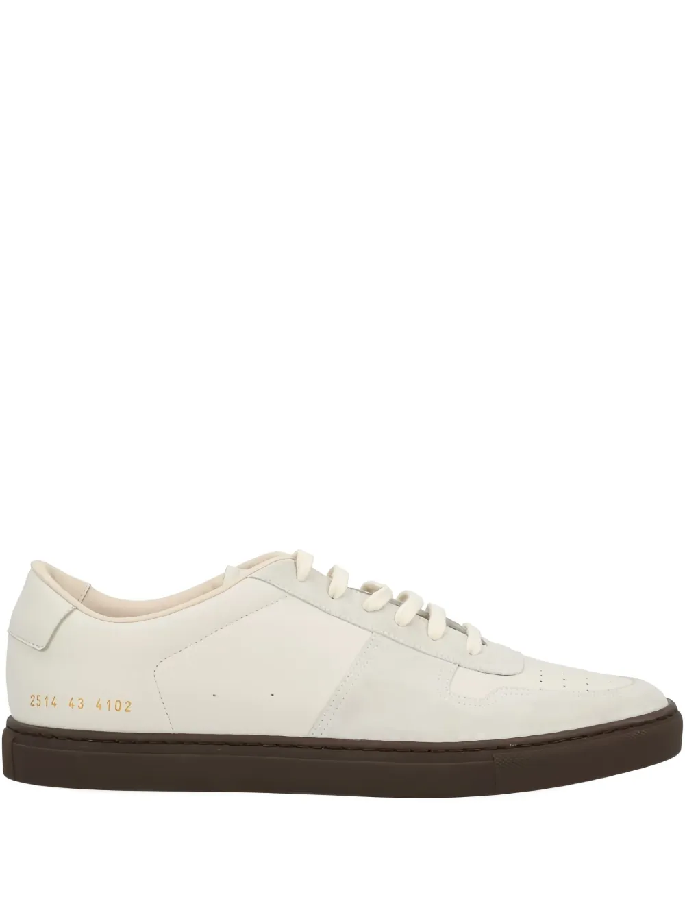Common Projects suede panels sneakers Beige