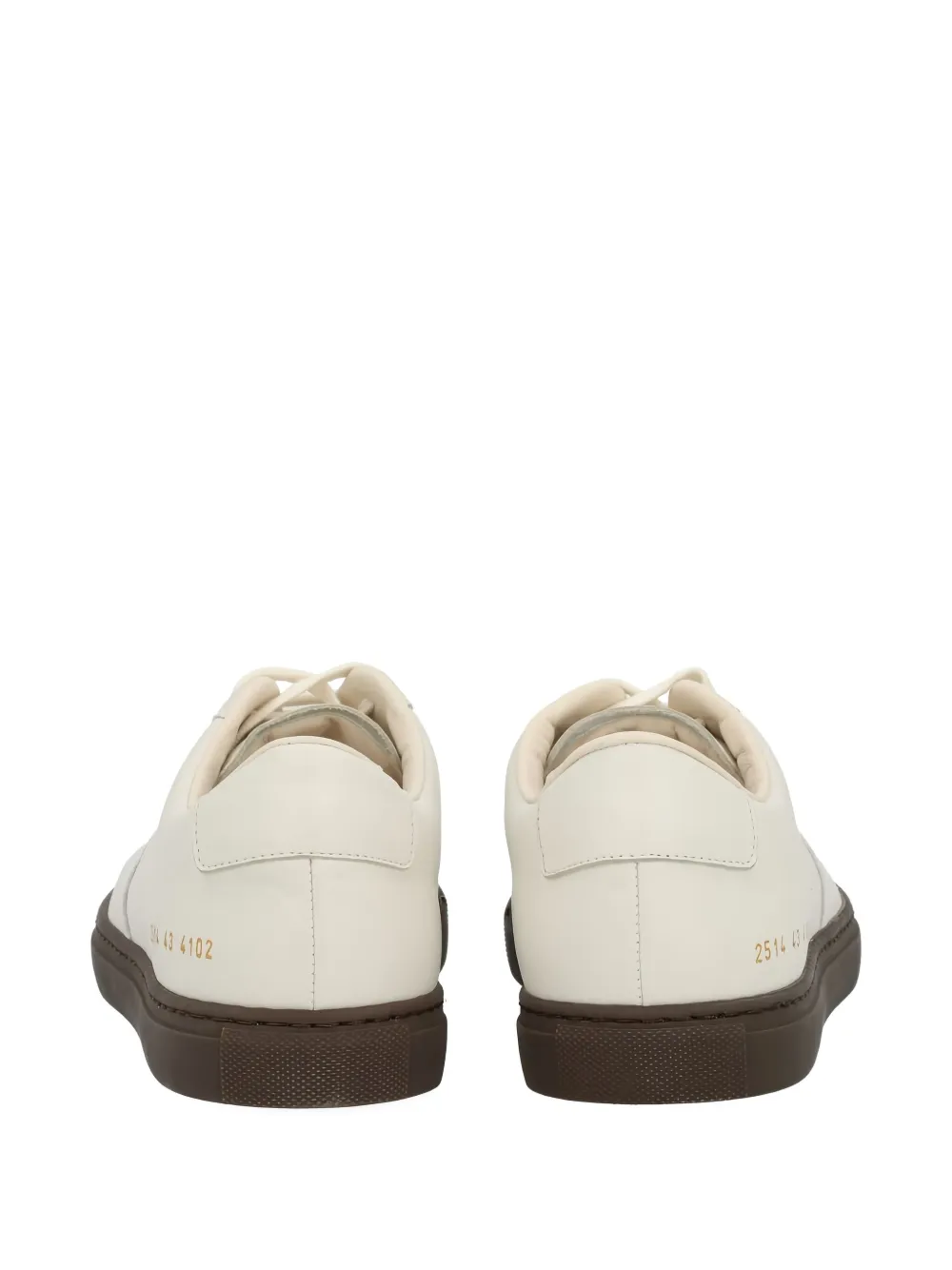 Common Projects suede panels sneakers Beige