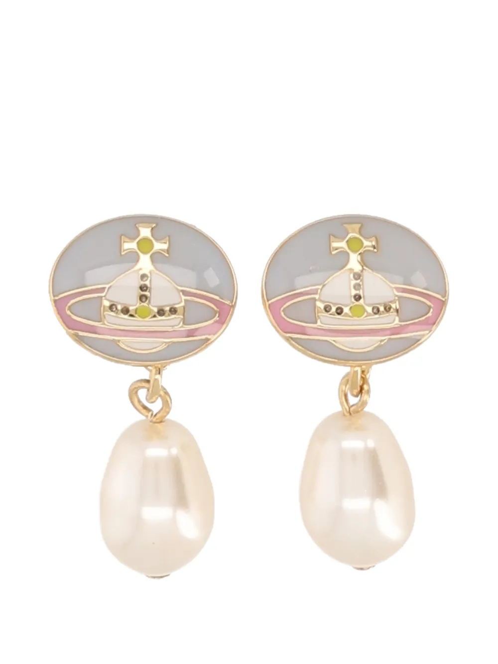 Vivienne Westwood Loelia drop earrings - Oro