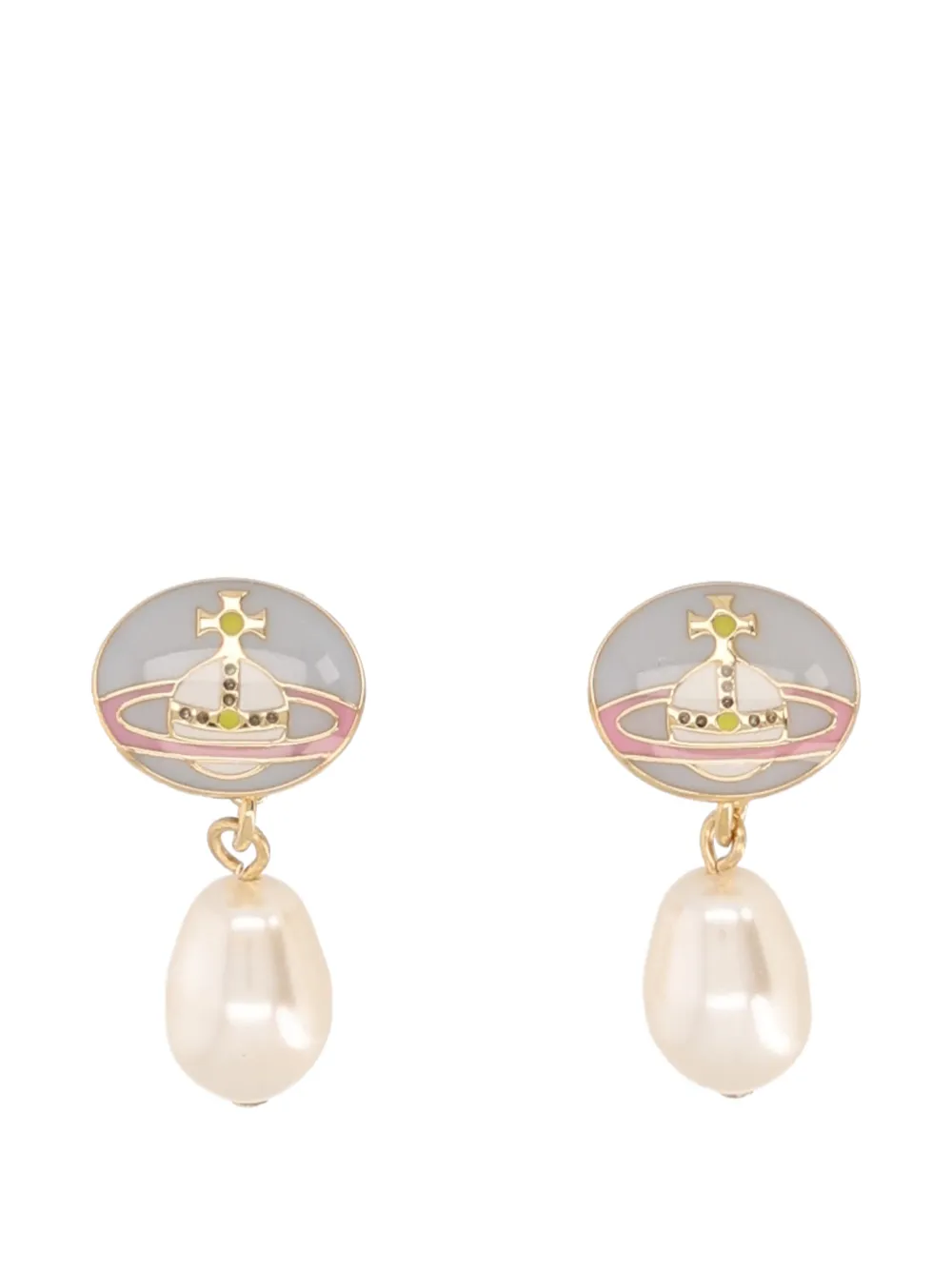 Vivienne Westwood Loelia drop earrings - Goud