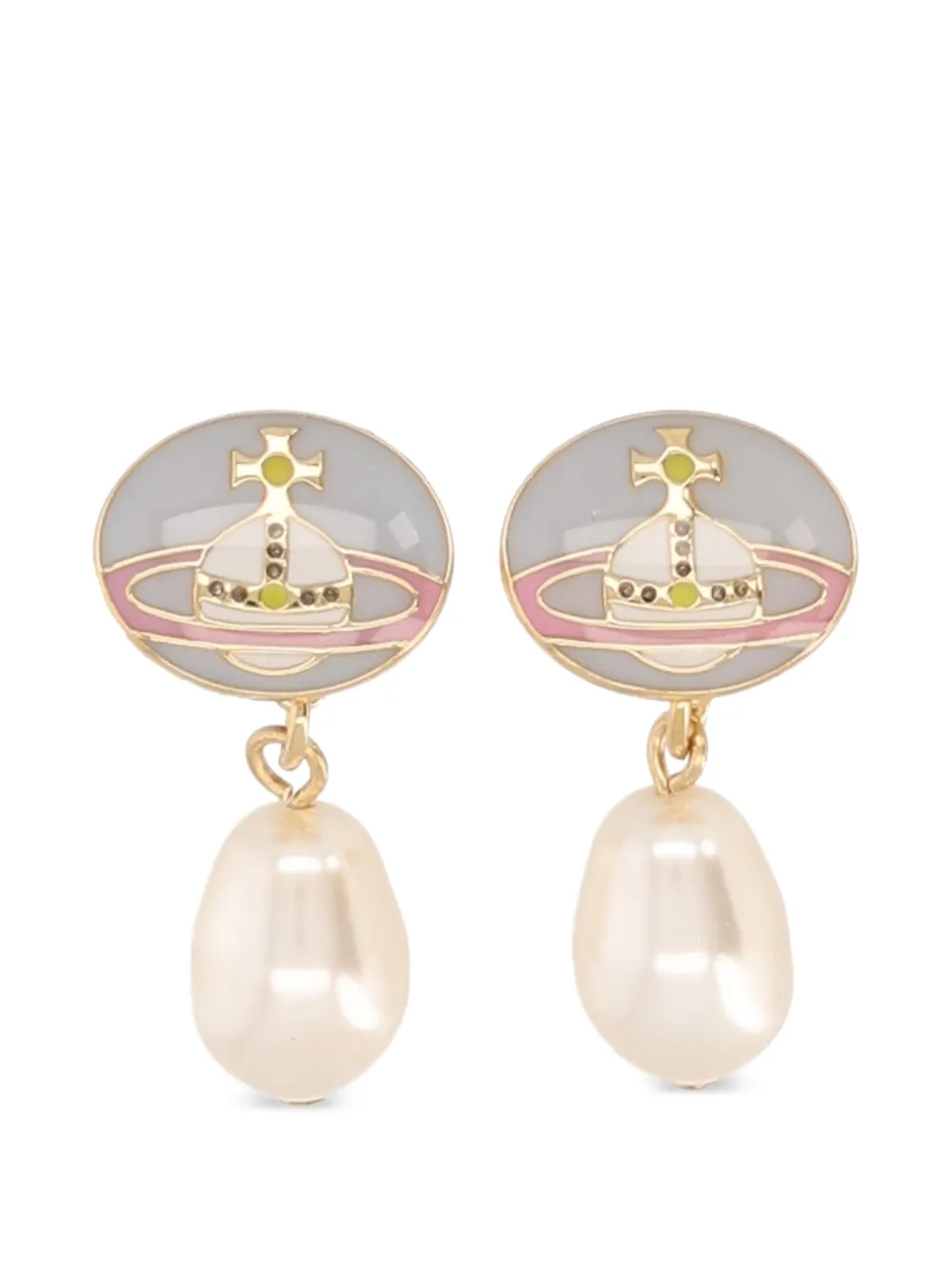 Vivienne Westwood Loelia drop earrings - Oro