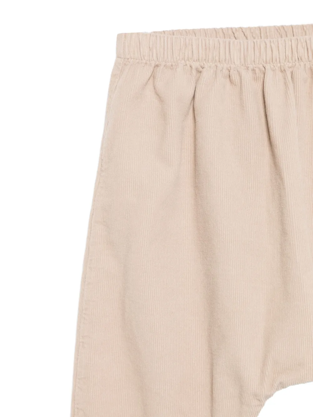 TEDDY & MINOU Ribfluwelen broek Beige