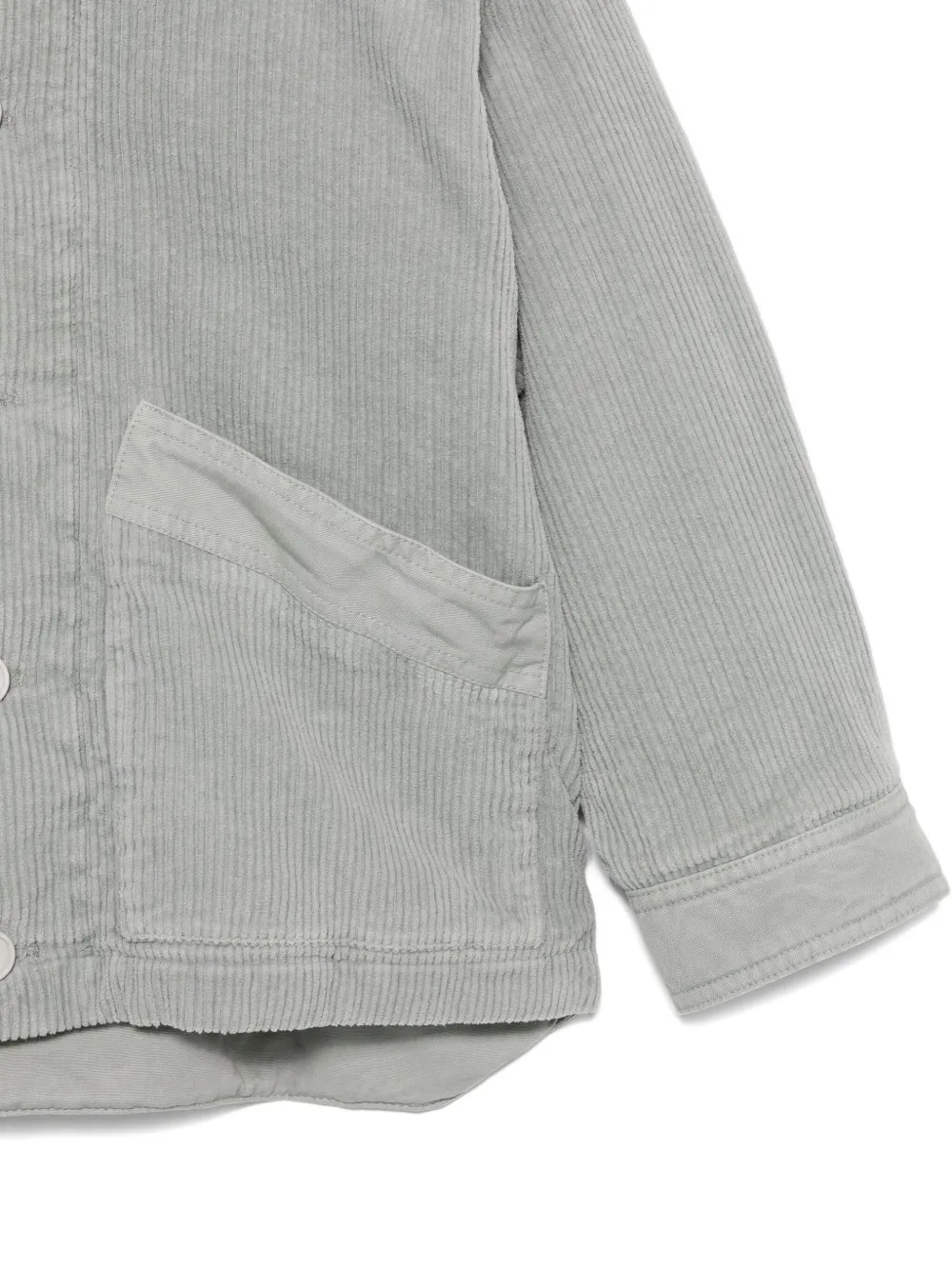 Aspesi Corduroy Jacket In Gray