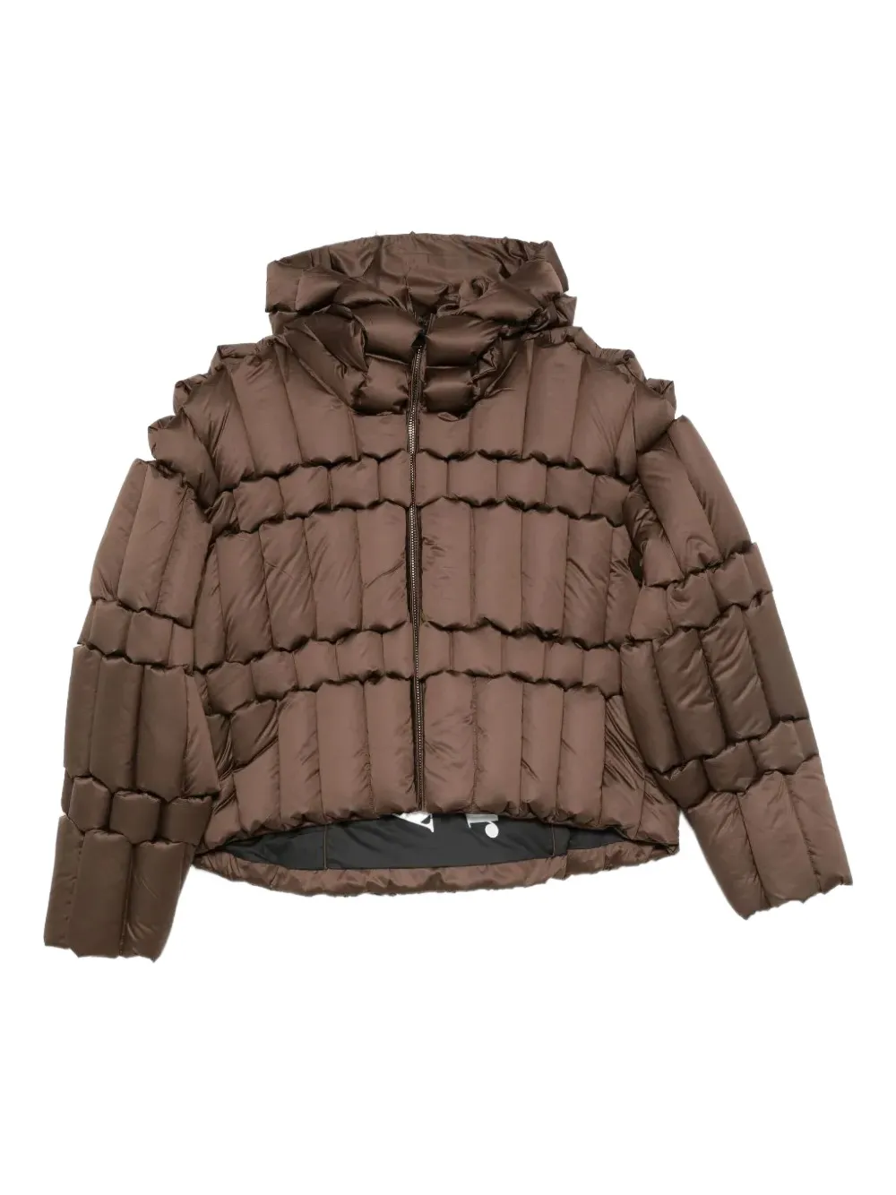 RAXXY hooded Baguette jacket | Brown | Image 1