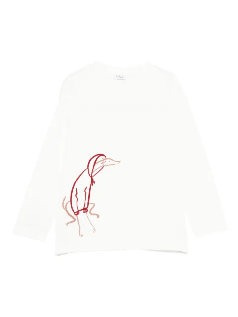 Il Gufo playera estampada